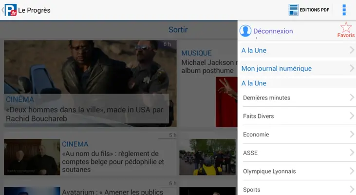 Le Progrès android App screenshot 2
