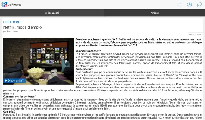 Le Progrès android App screenshot 7